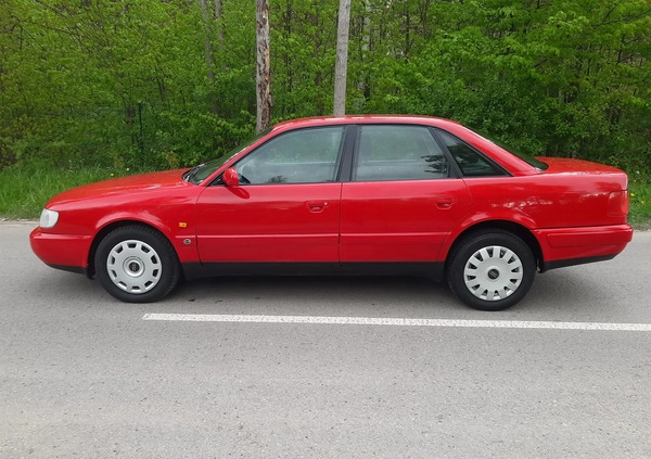 Audi A6 cena 12900 przebieg: 287000, rok produkcji 1995 z Dęblin małe 529